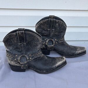 Idyllwind Ladies Black Combat Cowboy Boots-11